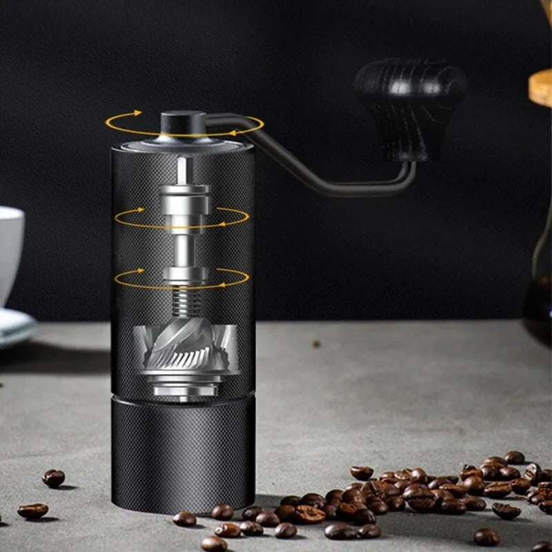 Moderne, hochwertige Edelstahl-Kaffee-Mühle