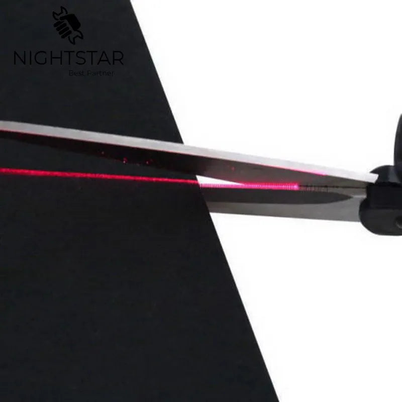 Bastel-Haushalts-Schere mit Laser-Führung