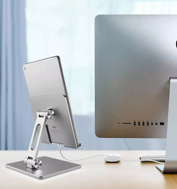 Edelstahl-Tablet-Ständer für Apple-iPads